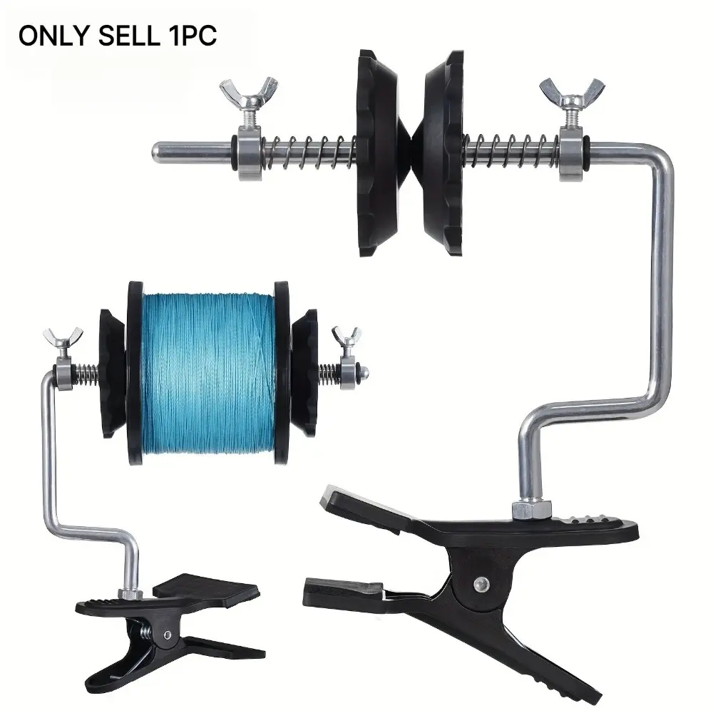 Durable Aluminum Fishing Line Winder, Portable Winder for Outdoor and Indoor Anglers, Fishing Accessories, Fishing Equipment