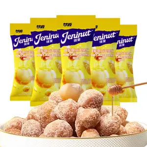 5 Bags Honey Macadamia Nuts - No Peeling Needed, Ready-to-Eat Crunchy Snacks with Natural Honey, Individually Wrapped for Office, Parties, TV Shows - Healthy Nutty Treats, Perfect Gift for Nuts Lovers, Party Snacks
