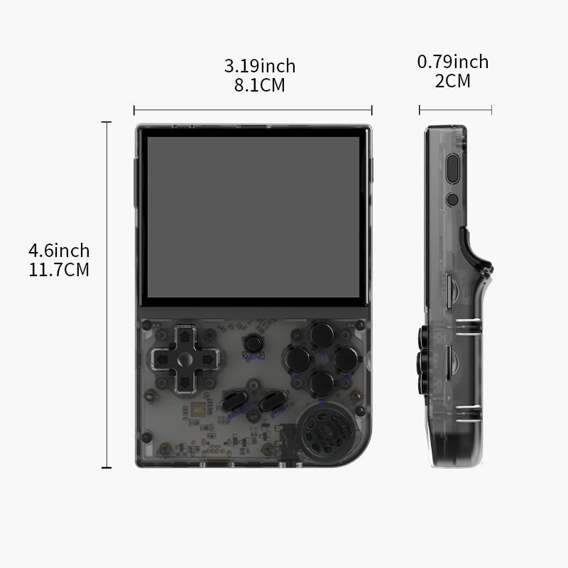 Anbernic Rg35xx Handheld Game Console, 3.5 Inch IPS Screen, 64GB Storage, 4500+ Classic Games, 2600mah Battery, HDMI & TV Output