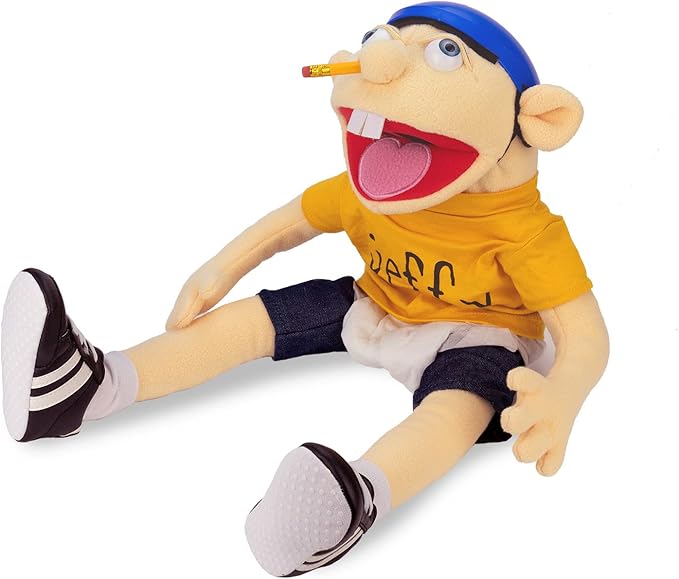 GROWING UP! 2016 50's TEDDY BOY ~今をぶっ飛ばせ 60cm Large Jeffy Boy Hand Puppet Plush Toys Removable Children