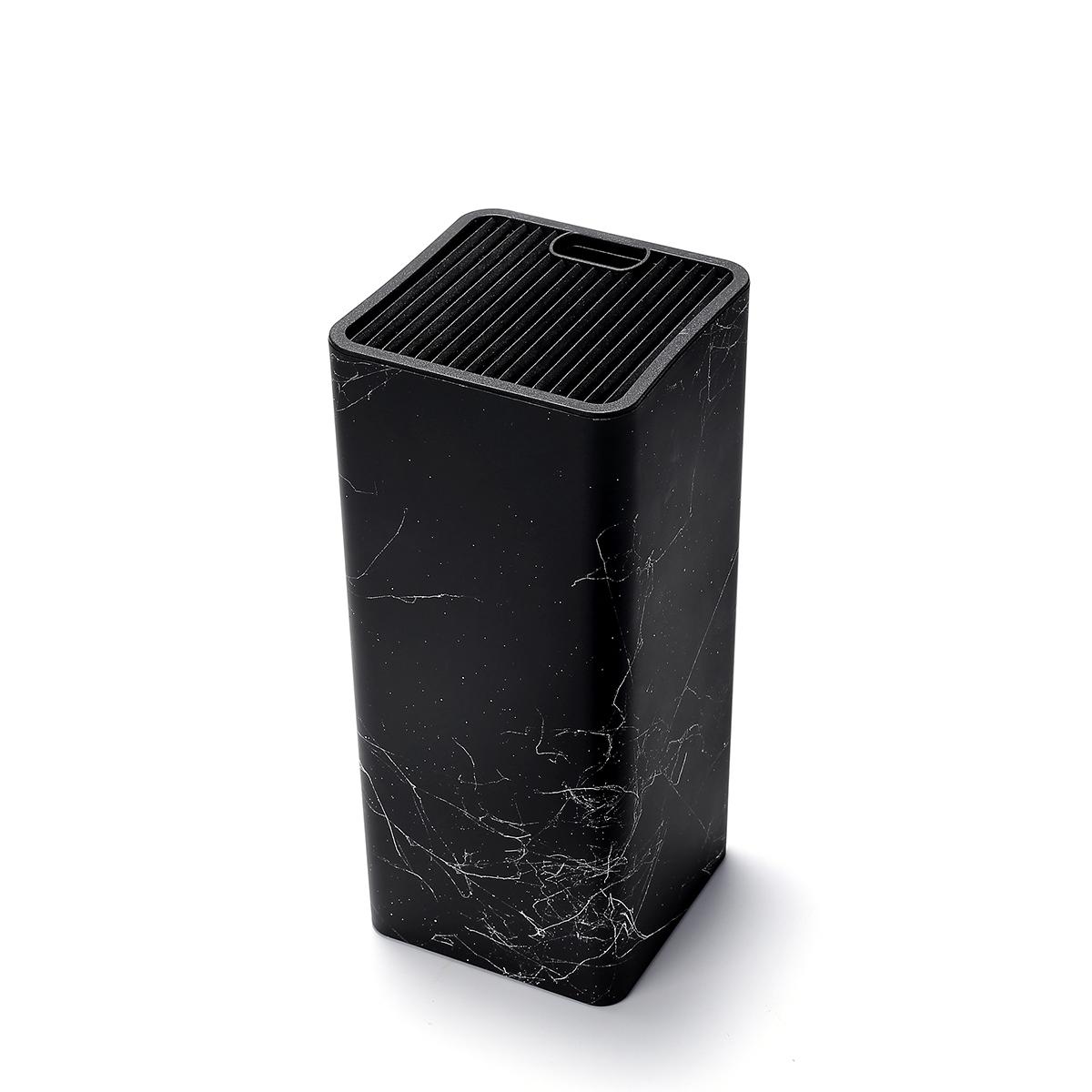 Modern Marble Pattern Knife Block, Multifunctional Knife Holder, Kitchen Utensils Storage Rack, Home Organizer for Kitchen, Kitchenware