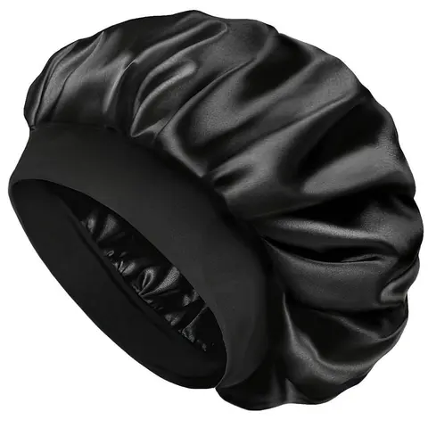 High-Quality Unisex Sleep Cap, Curly Hair Nightcap, Hair Wrap for Curly Long Short Hair, 13 Usage Scenarios, Hair Protection, Sleeping & Hair Care Hat, Haircare, Satin Hair Bonnet, Sleep Bonnets