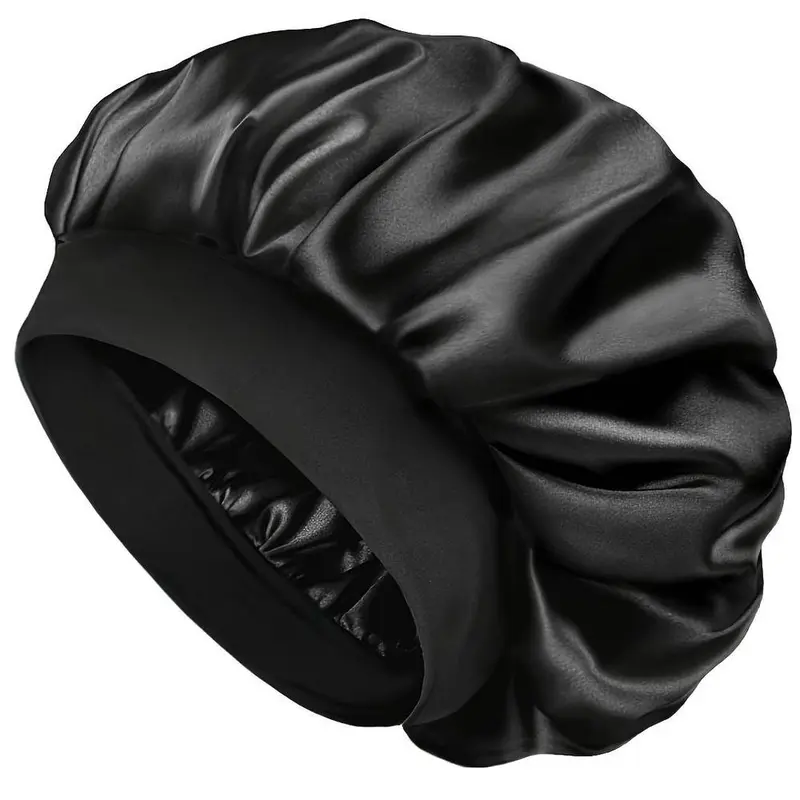 High-Quality Unisex Sleep Cap, Curly Hair Nightcap, Hair Wrap for Curly Long Short Hair, 13 Usage Scenarios, Hair Protection, Sleeping & Hair Care Hat, Haircare, Satin Hair Bonnet, Sleep Bonnets
