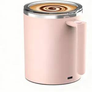 Self Stirring Mug, 12.2 oz Self Stirring Coffee Mug with  Stirrer & Anti-Sedimentation, Rechargeable Auto  Coffee Mug for Coffee, Milk, Hot Cocoa ()