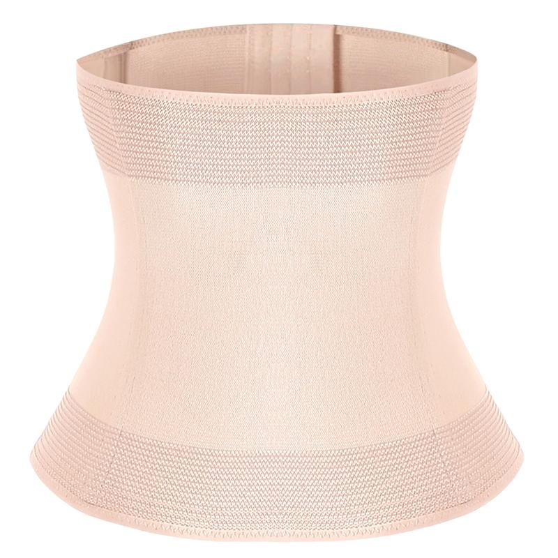 Adjustable Waist Trainer, Women's Solid Color Belly Control Body Shaper, Slimming Sports Belt