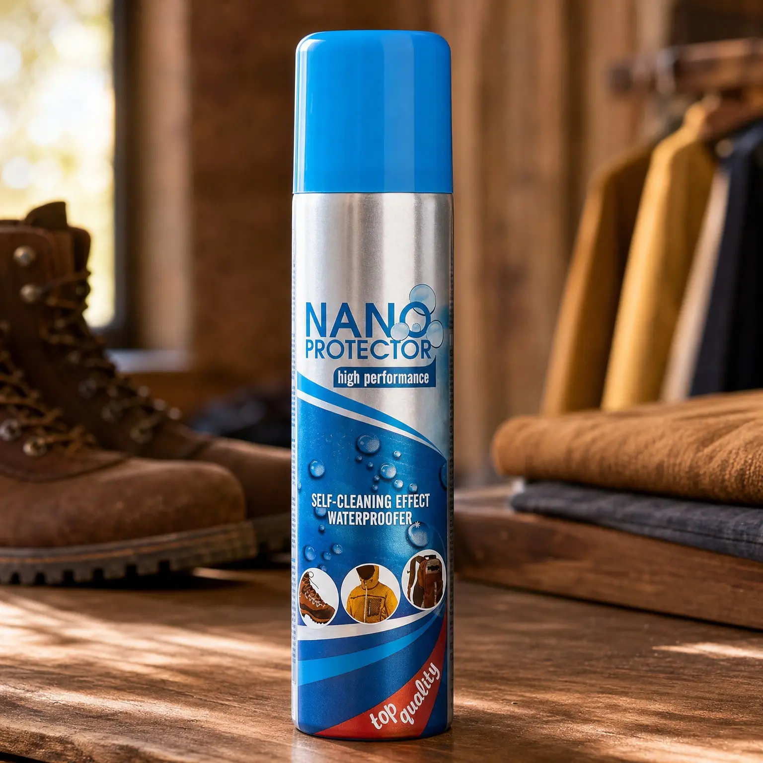 Nano Shoe Protector Spray | 6.5oz | Waterproof & Stain Repellent for Sneakers, Suede, Canvas, Leather, Fabric, Nylon, Hiking, Boots(Gift)