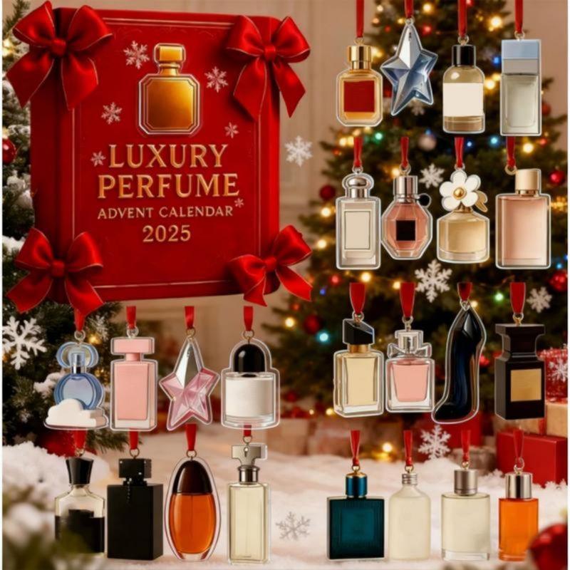 2025 Luxury Perfume-Themed Holiday Advent Calendar - 24 Fragrance ...