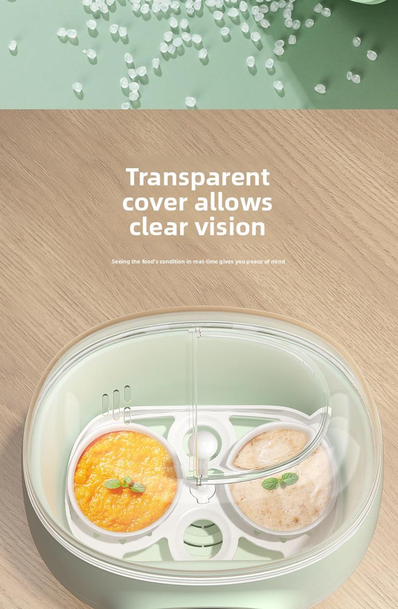 Newborn 2-in-1 bottle warmer for heating breast milk, baby bottle warmer, constant temperature milk warmer, sterilizer