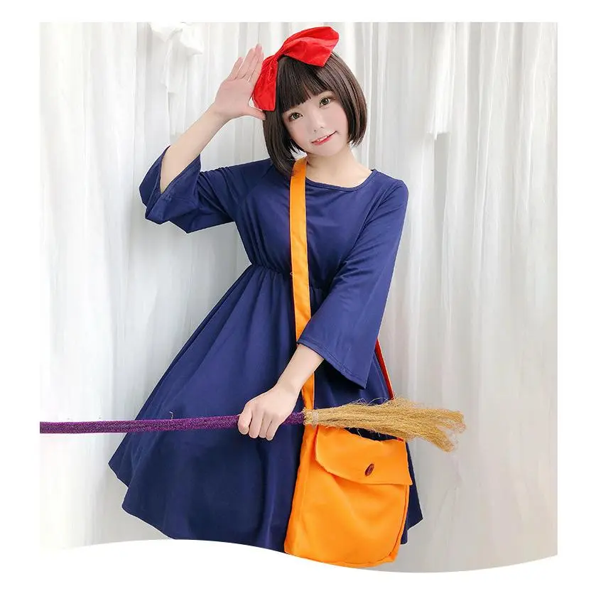 Kiki Cos Outfit Adult Witch Costume For Halloween Stage Performance Kiki's Delivery Service