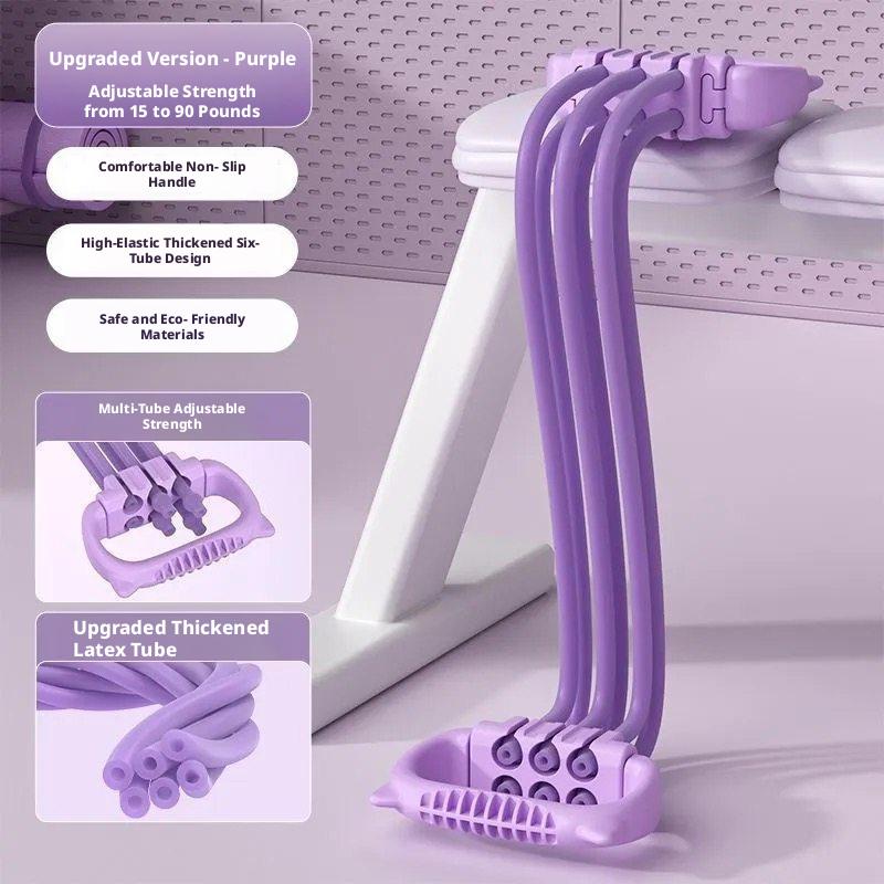 Yoga Pull Rope for Women Body Shaping Resistance Band for Back Training & Fitness