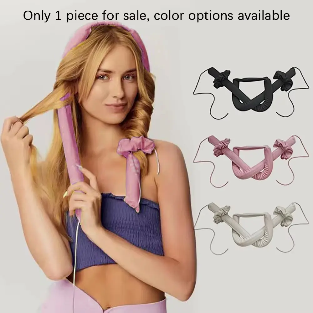 No Heat Curling Wand, Sleep Curler Tool, Sponge Hair Protector, Lazy Person Hair Roller, Home Use, Large Wave Styling Tool, Heatless Styling Tool, Heatless Curlers, Overnight Heatless Curlers