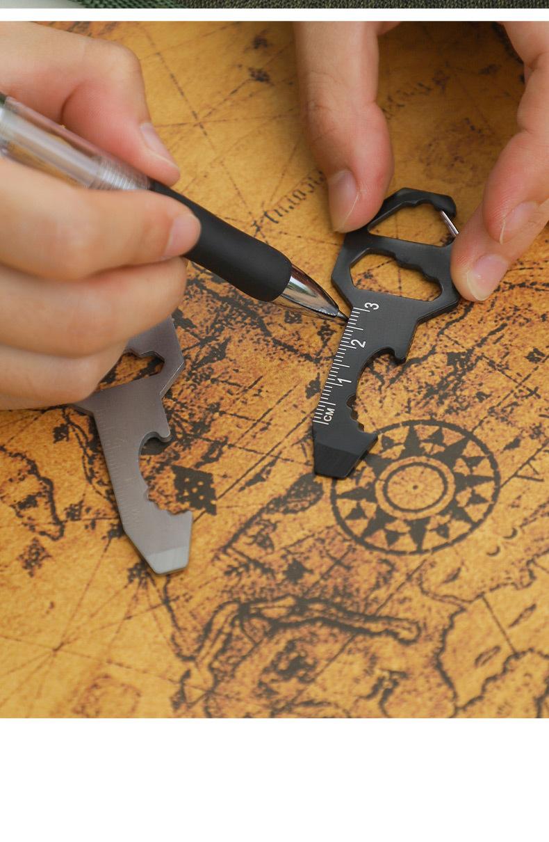 Card-type EDC tool card multifunctional pendant mini tool