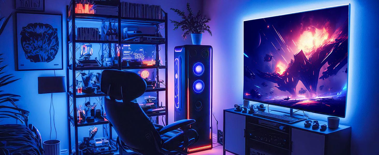 Daybetter 100FT (Old or New Packaging shipped randomly) WiFi Smart LED Light Strip Tuya App Control Bedroom Decoration Works with Alexa and Google Assistant