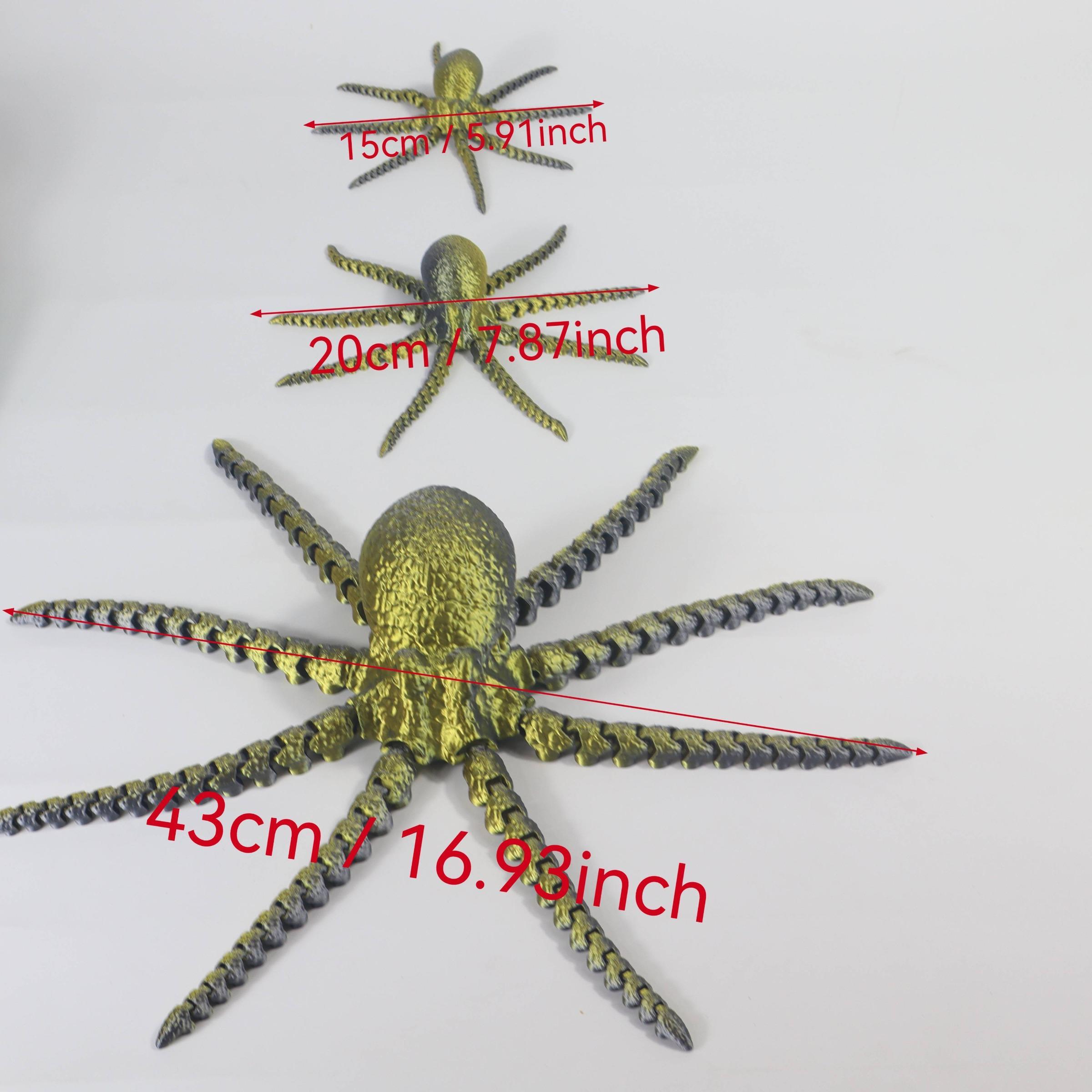 3D Printed Octopus Design Ornament, 1 Count Colorful Joint Movable Octopus Statue, Home Decor for Living Room, Bedroom, Party Decoration, Animal Design, Home Decor Ornaments