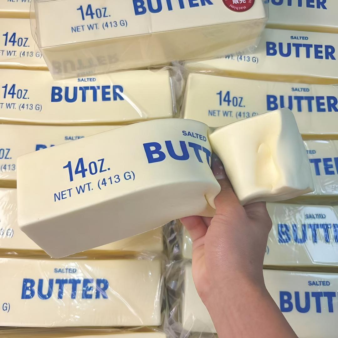 [Extra Large XXL] Squishy Series Butter Stick Sticky, Soft, slow bouncing pressure relief simulates sticky food