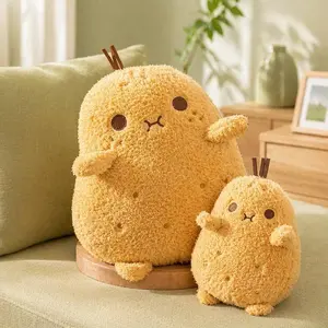 New 23cm Cute Potato Doll Plant Plush Toy Funny Plant Spud Throw Pillow Sofa Decoration Cushion Farm Toys for Kids