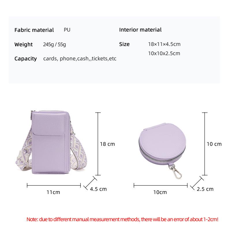 2026 Trendy Crossbody Phone Bag for Women – Versatile Mini Messenger Shoulder Purse, Multi-Functional Everyday Bag for Girls and Moms, Travel, Shopping, Casual Daily Use