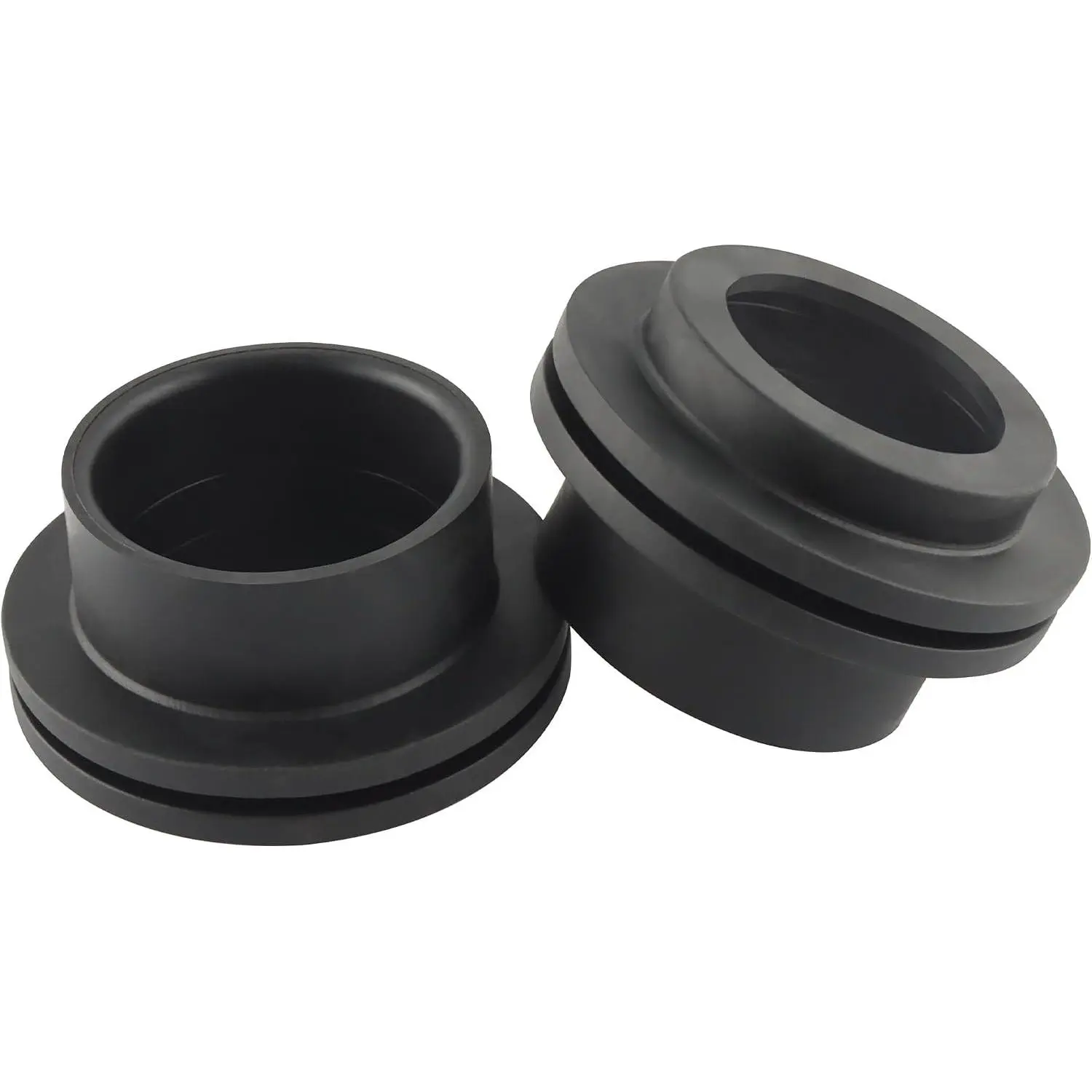 12483 RV Holding  Grommet, 1-1/2" Rubber, 2-Pack | Rubber grommet, replaces 12483, black 1-1/2" for RV holding water  fittings, 2-pack for leak-proof  sealing