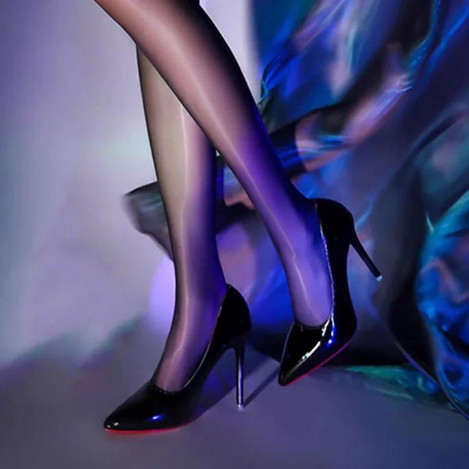 2025 Red Bottom Women Heels Classic Ladies Pumps Autumn Soft Leather Dress Heel Shoes Women Banquet Heels Slim Black Patent Leather Heels/S