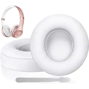 Replacement Ear Pads Memory Foam Cushions Cover for Beats Solo 2 & Solo 3 Wireless Headphone