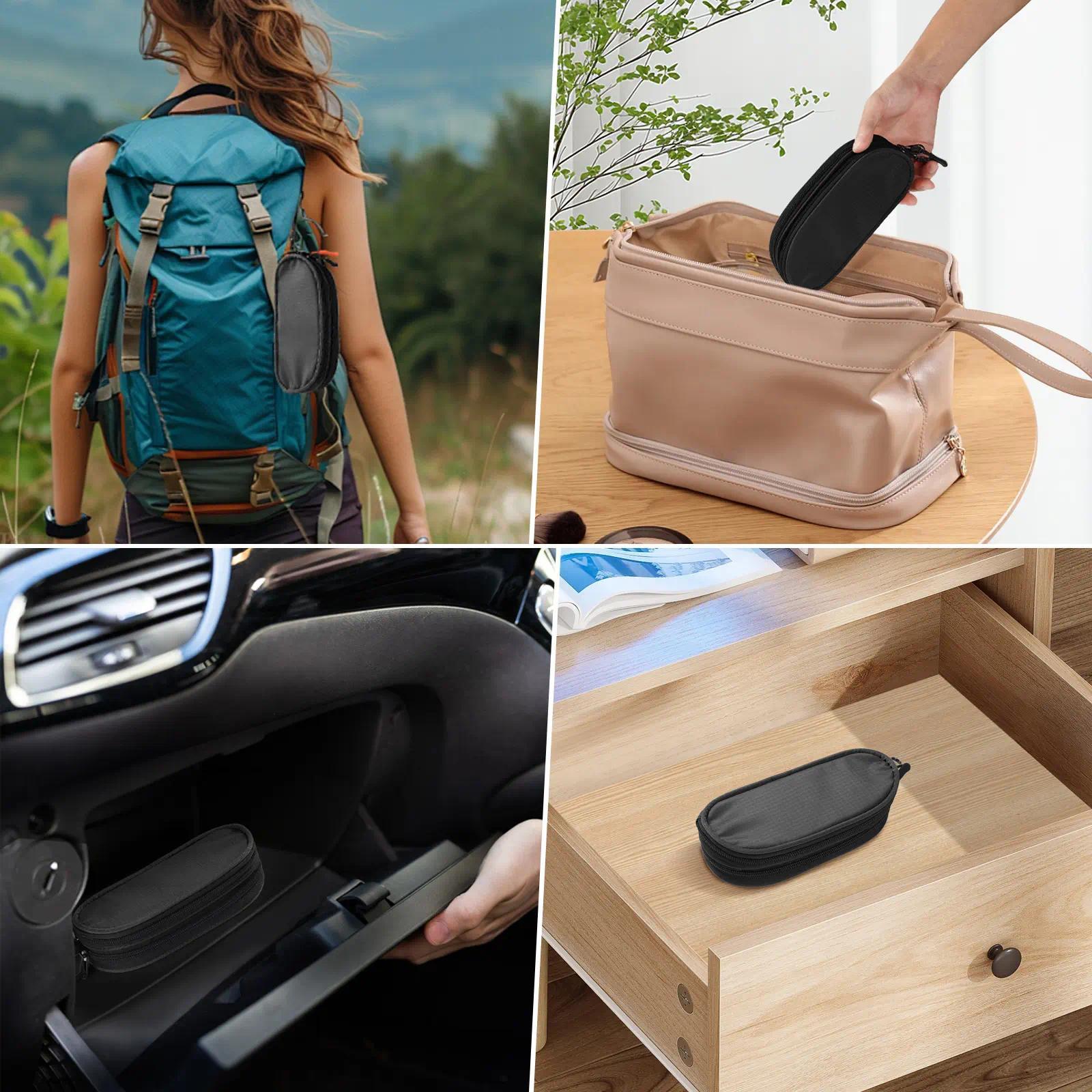 Double Eyeglasses Case Soft Portable Zipper Sunglasses Pouch with Keychain Clip, Lightweight Protective Storage Bag for Glasses, Durable Compact Organizer for Men Women Daily Travel Outdoor Use Double Eyeglasses Case Soft Portable Zipper Sunglasses Pouch with Keychain Clip, Lightweight Protective Storage Bag for Glasses, Durable Compact Organizer for Men Women Daily Travel Outdoor Use