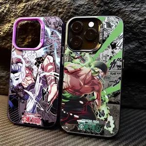 Anime Zoro Custom Smartphone Case, Anti-Fall Matte Back Cover for iPhone 17/17e/16e/16/15/14/13/12/11 Pro Max Air Plus, Cellphone Devices Accessories