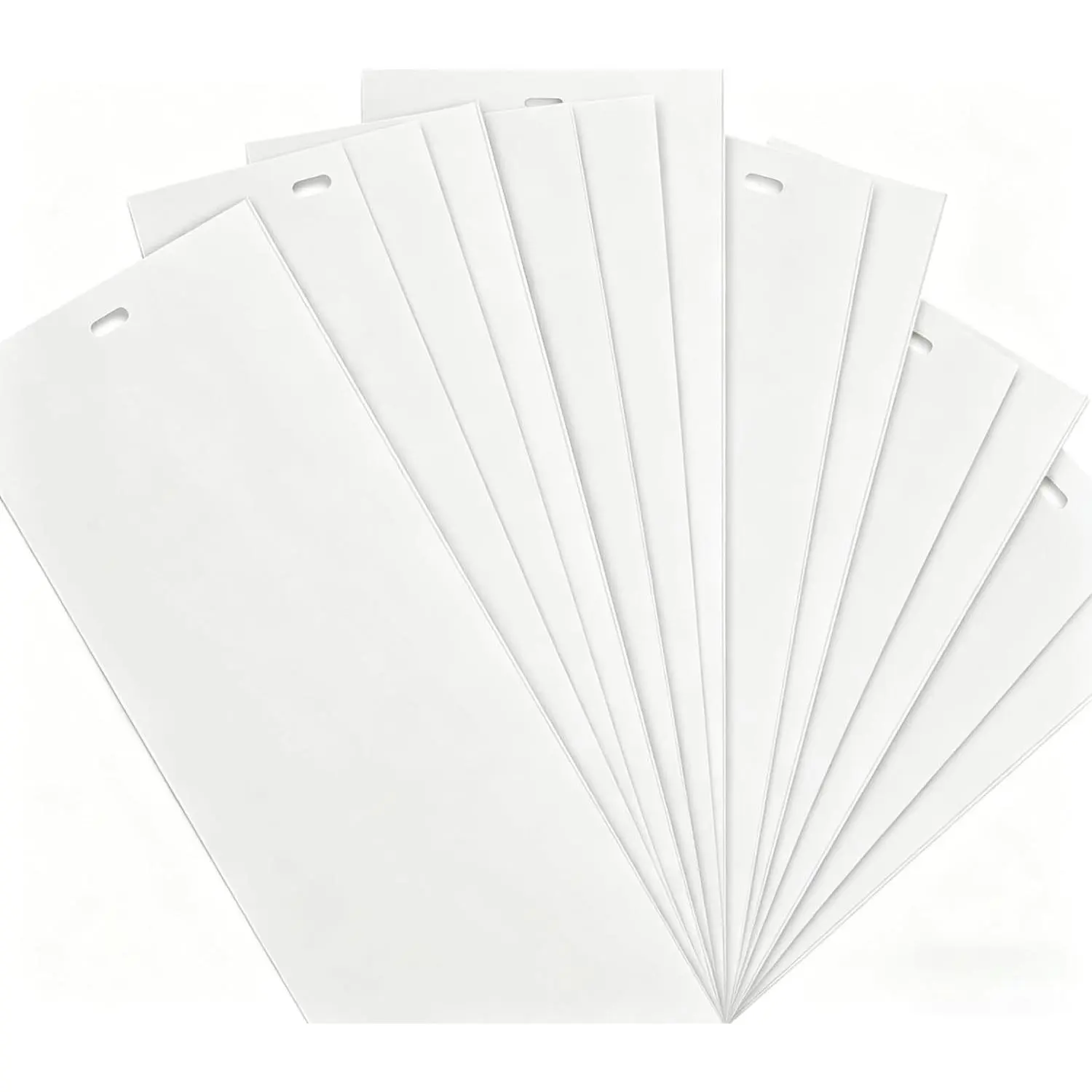 20 Pack 82.5" x 3.5" White PVC Fire Retardant Trimmable Vertical Blind Replacement Slats for Sliding Glass Door Patio Door Home Office Window
