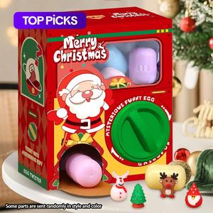 halloween mini capsule toy machine with 6 random surprise eggs, fun gifts for kids aged 3 and up, perfect halloween party decoration