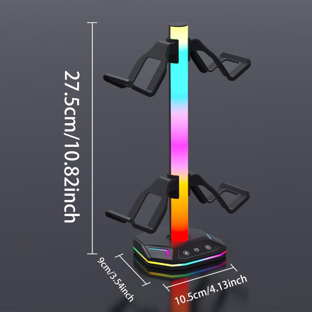 Game Controller Holder, Game Controller Display Stand with RGB Light Effect, Console Accessories for PS5 Controller/Xbox Controller, Switch Controller, Game Accessories, Game Peripherals