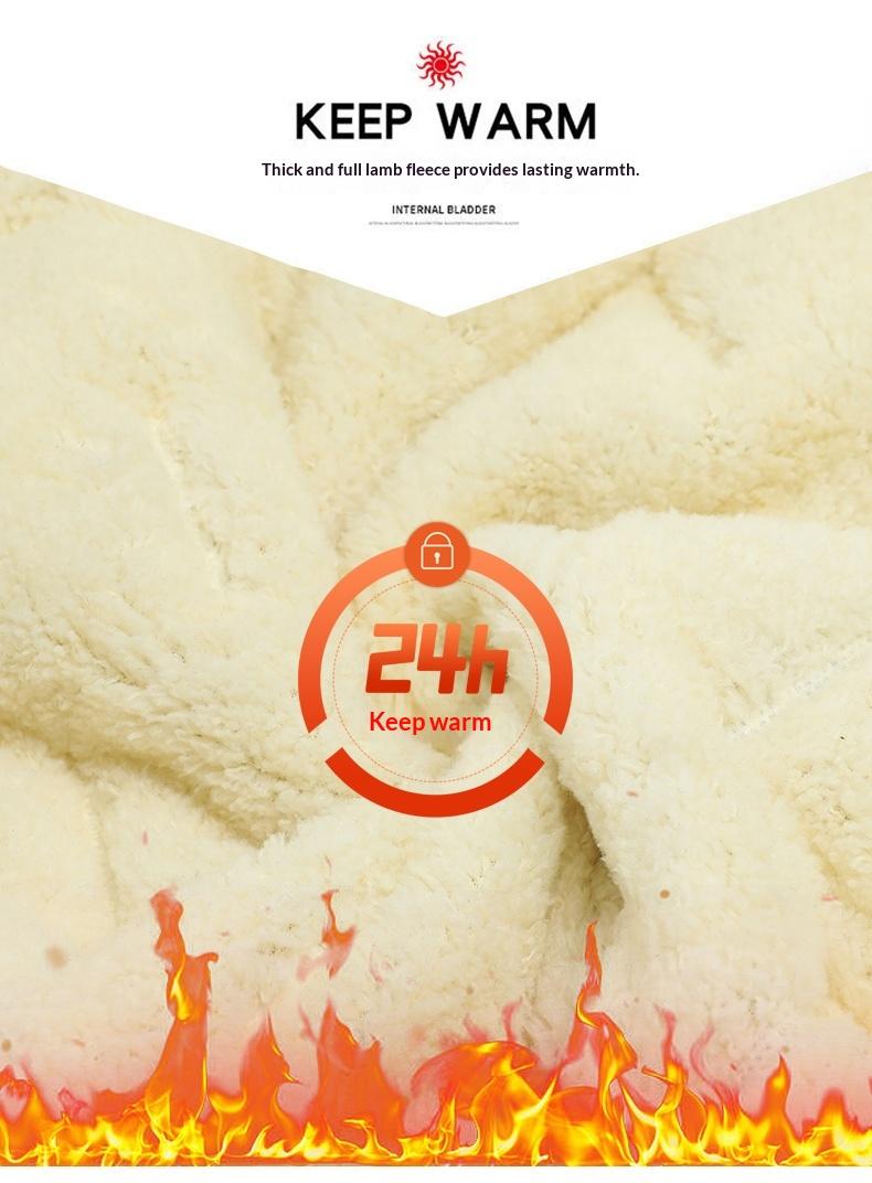 Three-Piece Set, 2025 New Ultrasonic Lamb Wool Cotton Jacket Three-Piece Set for Men, Warm Fleece-Lined Stand Collar Lamb Wool Cotton Jacket Clothes Menswear Hoodie Matching Pants Pants Suits Top Long Sleeve Long Sleeve Trouser Matching SpringStatements