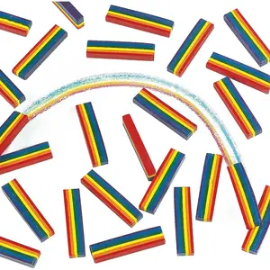 Bulk 25 Pieces Crayon Set, Each Crayon Has 6 Colors, Fun Educational Learning Supplies for Kids Activities