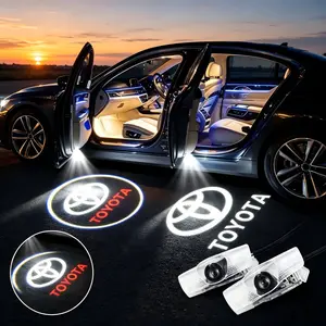 Fot Toyota 2026 New LED Light Car Door Projector Lights Car Welcome Light For Toyota Corolla Yaris Aygo Prius RAV4 Crown CHR Camry Auri