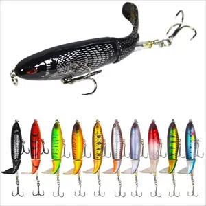 Propeller Topwater Hard Bait – Realistic Spinning Blade Surface Wobbler, Splash-Maker Fishing Lure for Bass, Pike & Musky, Must-Have Freshwater Tackle Accessory