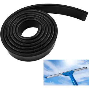 Premium Silicone Squeegee Rubber Replacement - 41in Roll | Versatile Squeegee Blade for Shower, Window & Glass Cleaning