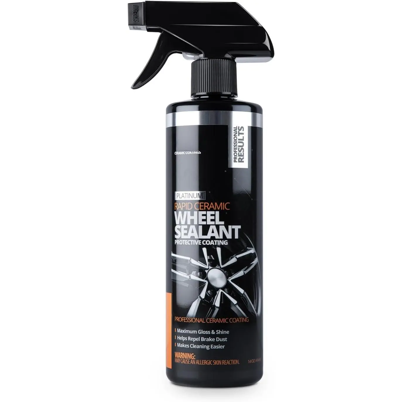 Rapid Ceramic Wheel Sealant - Ceramic  Coating for Wheels - Quick and Easy to Apply - Repels  Dust – Extremely Hydrophobic