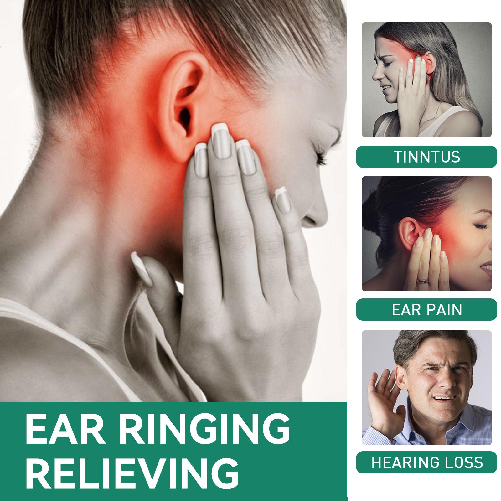 EELHOE Tinnitus Ear Drops Clean Earwax Relieve Tinnitus Ear Back Ear Discomfort Ear Drops Ear Hygiene Ear Care Relief Formulas EELHOE Tinnitus Ear Drops Clean Earwax Relieve Tinnitus Ear Back Ear Discomfort Ear Drops Ear Hygiene Ear Care Relief Formulas