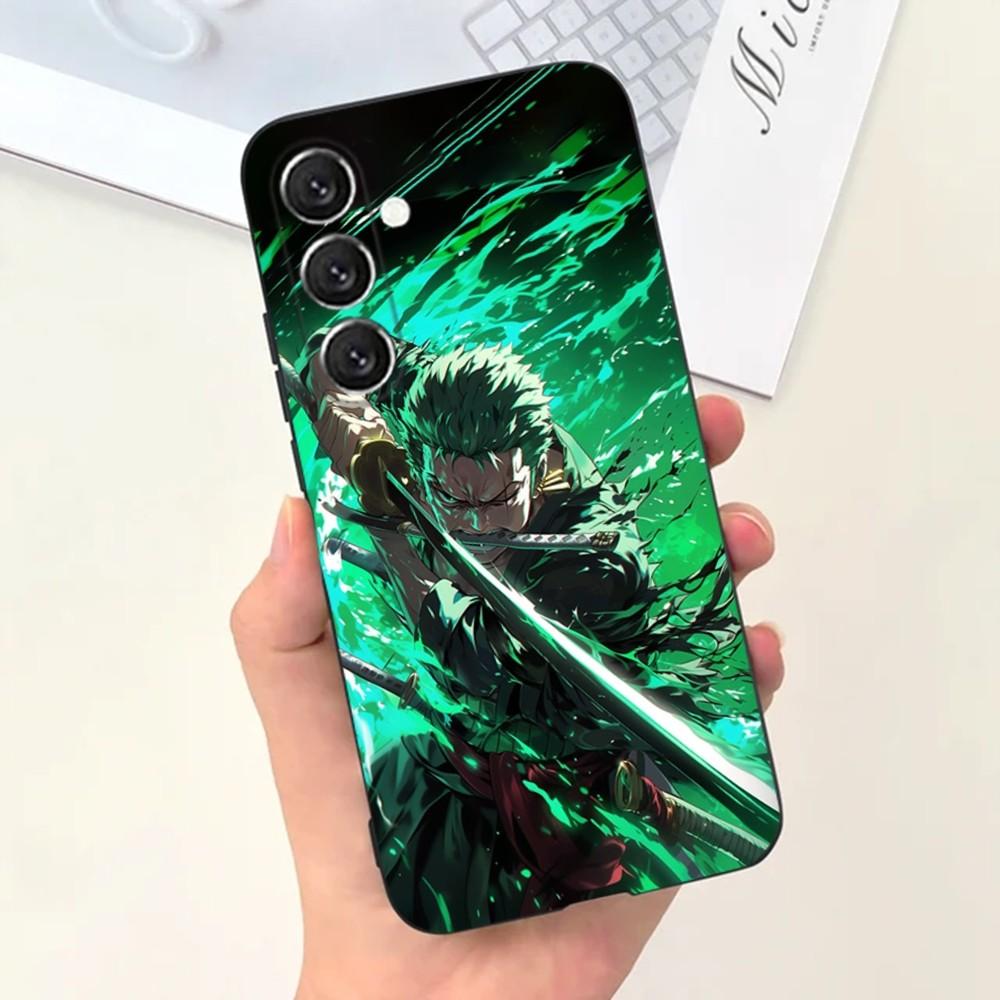 Anime Z-oro Phone Case For SamsungS26 S25,S24,S23,S22,S21Ultra,A14 A15 A16 A35,Plus,Fe,Lite,5G Black Cover