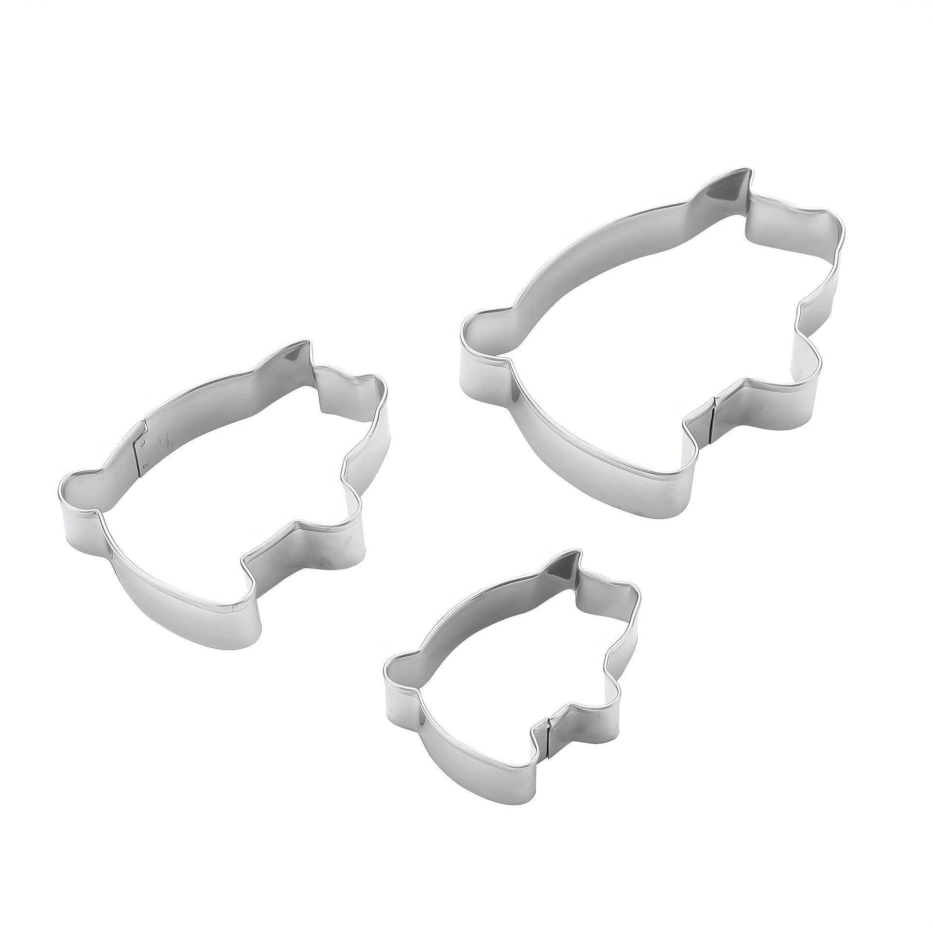 Stainless Steel Cookie Cutter in The Shape of a Pig