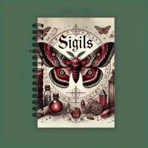 Magic Sigil Journal Kit, Spiritual Practice Tool, Shadow Book Material, Ideal for Witchcraft Enthusiasts, Enhance Your Rituals