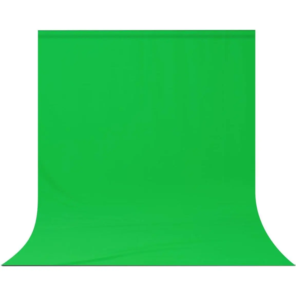 Green Screen Backdrop Background,5 X 6.5 FT Large Photography Backdrop Photo Background Screen for Streaming Zoom Photo Muslin Green Curtain Video Recording Greenscreen Picture Photoshoot