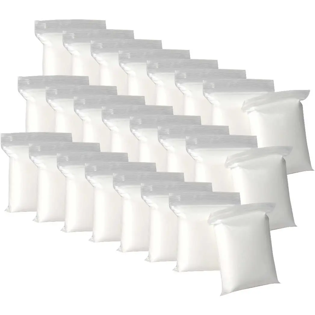 White Air Dry Foam Clay Total 8oz - Super Soft Modeling Clay for Kids Age 3-12, Ultra Light, Safe & Non-Toxic Molding Clay, Perfect for Arts & Crafts, Gift for Boys and Girls, 24-Set of 0.33oz Bagsfidget toys
