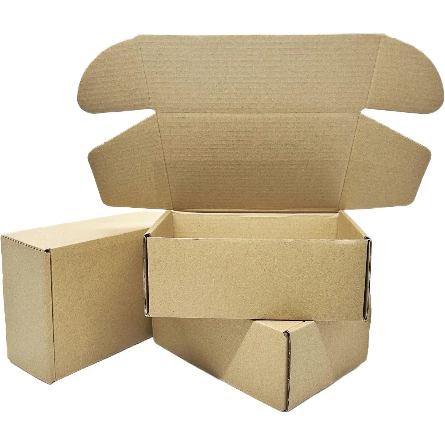 Small Shipping Boxes Corrugated Packing Box 50 Pack