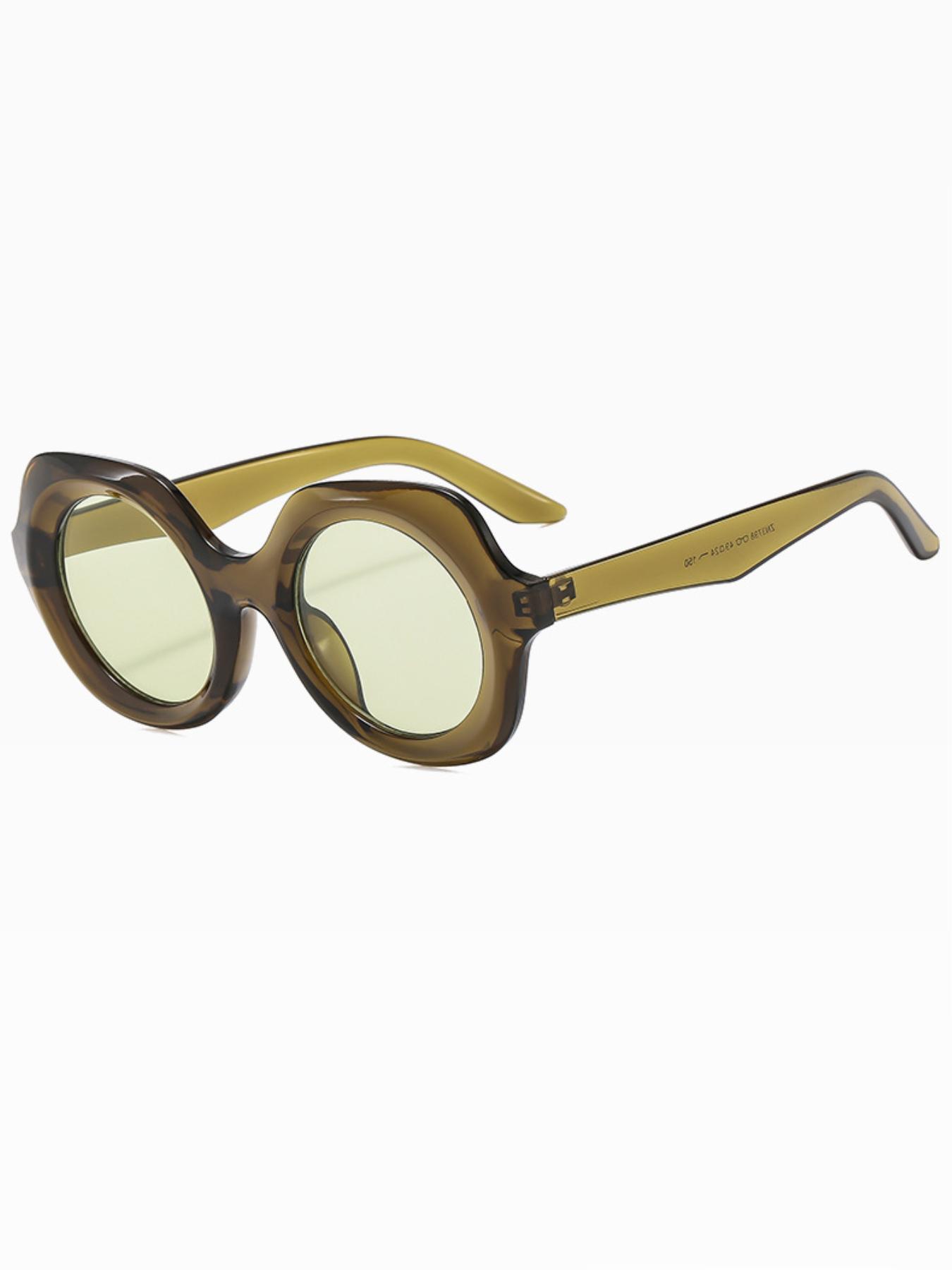 Unisex Vintage Sunglasses, Trendy Casual Sunglasses for Everyday Use, Fashion Accessories for Outdoor Activities, Trendy Beach Eyewear