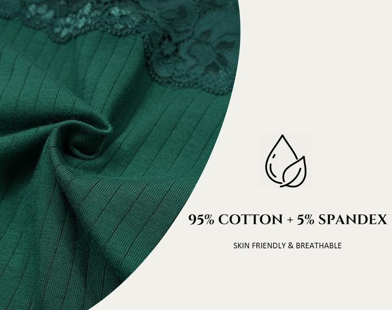 LEVAO 3/6 Pack Cotton Underwear for Women Breathable Lace Bikini Panties Ladies Hipster Underpants S-XXL Fit Clothes LEVAO 3/6 Pack Cotton Underwear for Women Breathable Lace Bikini Panties Ladies Hipster Underpants S-XXL Fit Clothes