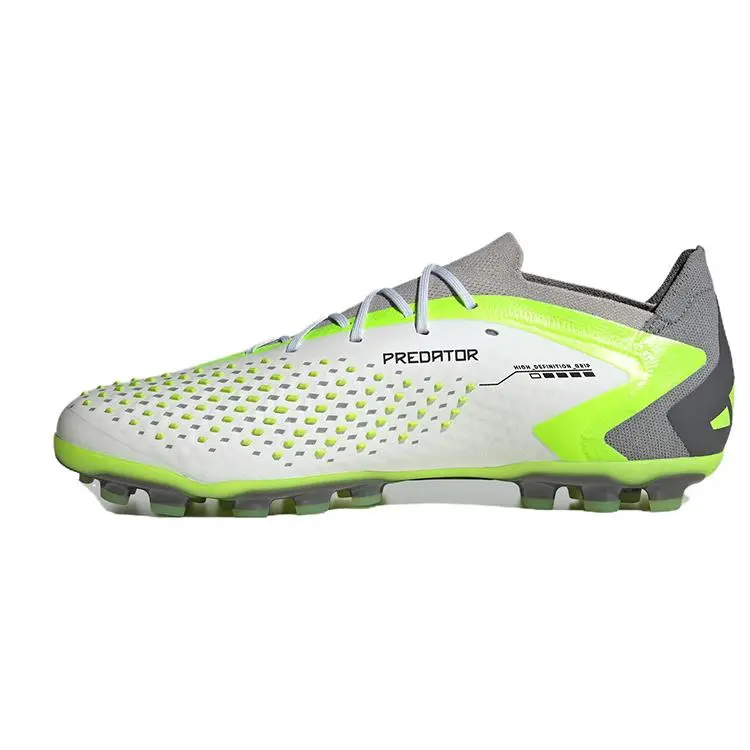 adidas Predator Round Toe Lace-Up AG (Rubber Short Studs) Slip-Resistant Durable Soccer Shoes IG5170