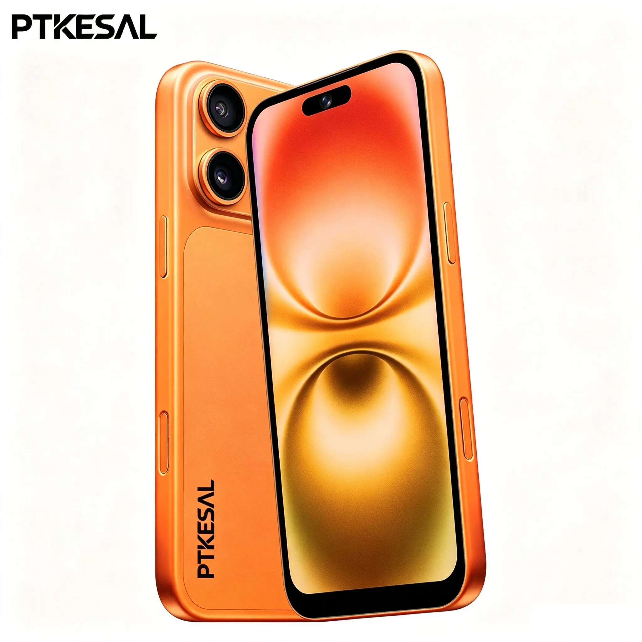 PTKESAL – Fingerprint Unlock, Side-mounted One-Touch Camera Button, 17 Pro Max Android smartphone, 4G network, Android 12.0, Dual SIM, 3GB RAM + 32GB storage, 6.75-inch screen, 5+13MP real-life pixels, 4100mAh long-lasting battery, face unlock.