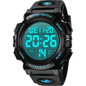 Watches for Men, Digital Sports Watch for Mens Waterproof LED Screen Large Face Military Tactical Watch.