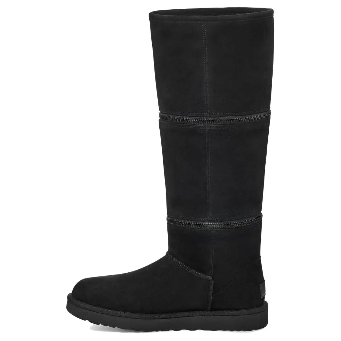UGG Classic Ultra Tall Warm Fashion Zipper Snow Boots 1134631-BLK