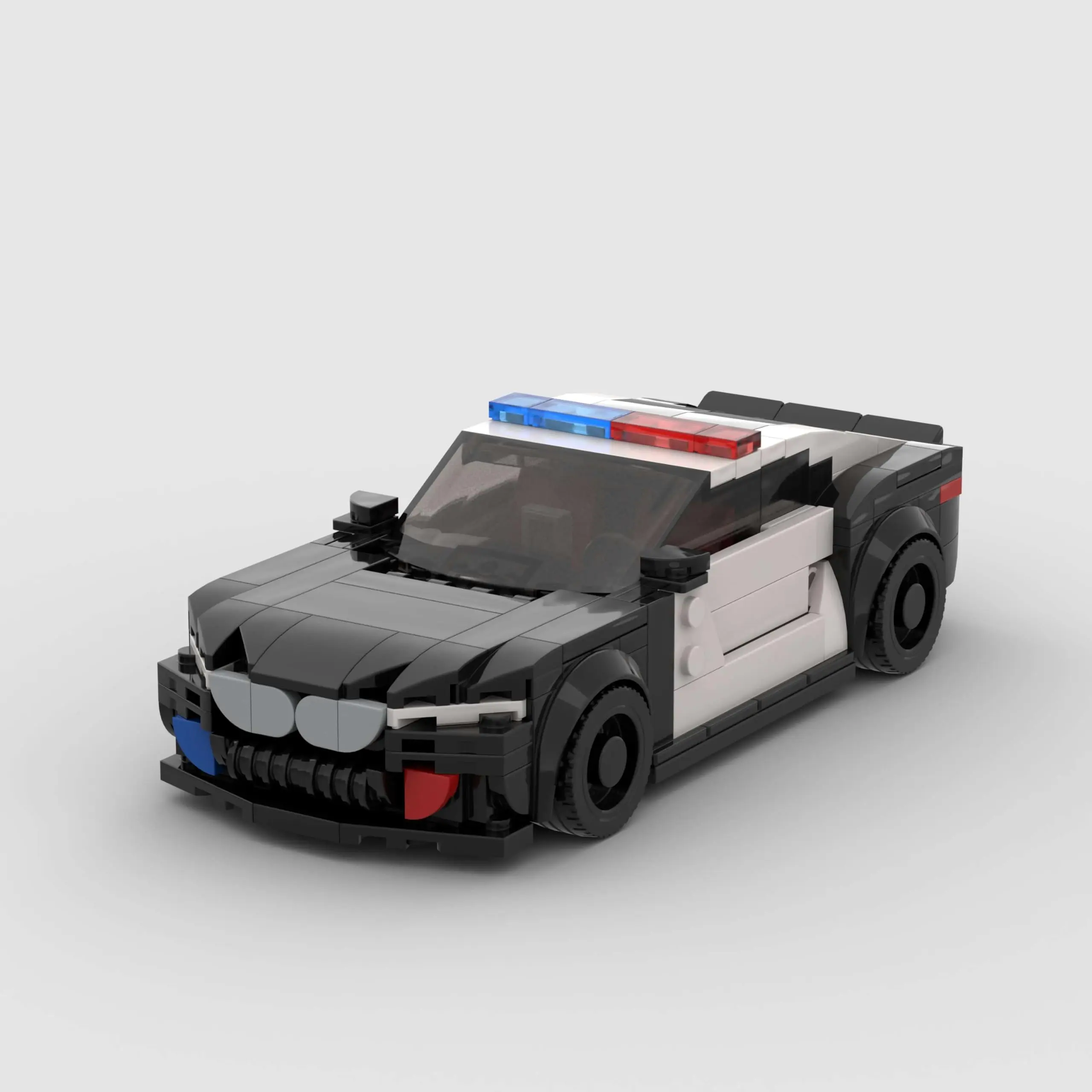 318PCS City Police Car Toy MOC Building Blocks,City Vehicle Car Blocks Building Sets Toys,DIY City car Building Bricks for Kids and Adults