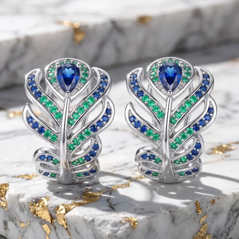 Luxury Moissanite Earrings 925 Sterling Silver-Plated Jewelry Soft Sparkle Favorite Beautiful Elegant Design Jewelry Gift Bright Shine Elegant Shape Designed For Promise Engagement Wedding Anniversary Cyber Monday Holiday Birthday Gifts For Women Wife Her